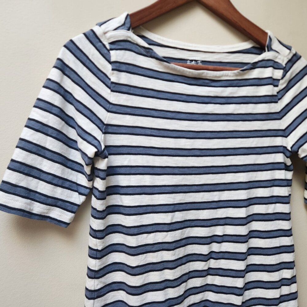 🌻 J. CREW stripe t shirt / painter tee / S